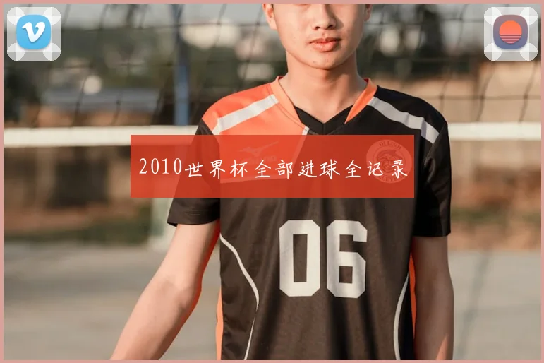 2010世界杯全部进球全记录