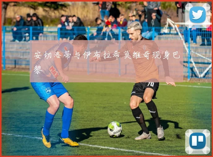 安切洛蒂与伊布拉希莫维奇现身巴黎